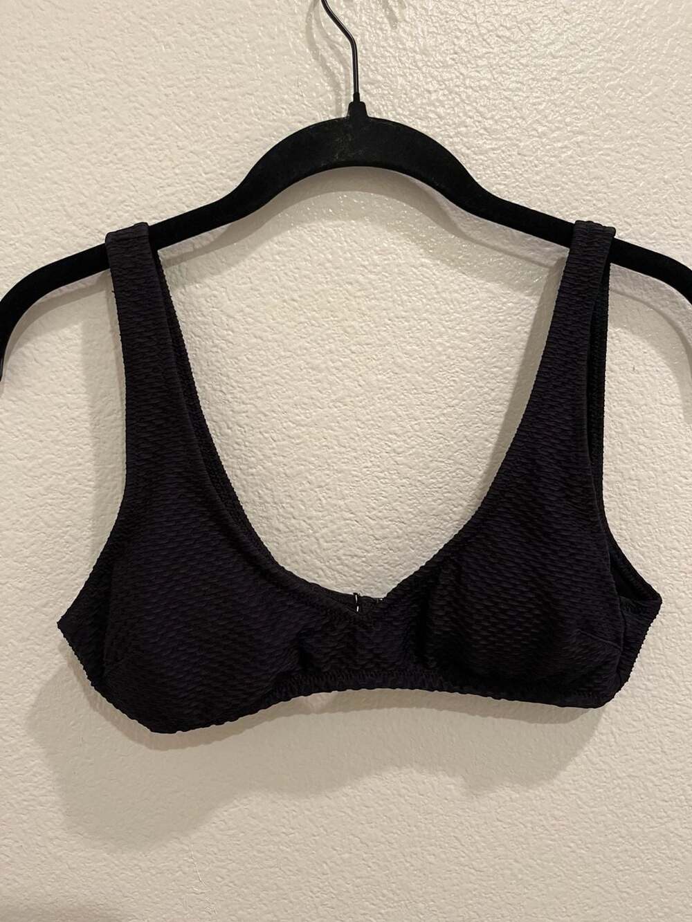 Aerie REAL GOOD Crinkle Scoop Bikini Top - Picture 1 of 6
